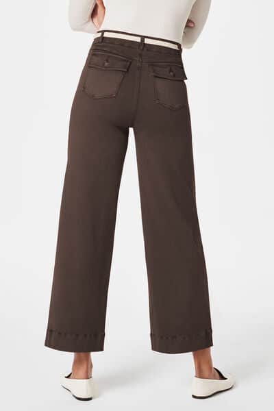 High Waist Jeans with Pockets