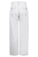 High Waist Jeans with Pockets