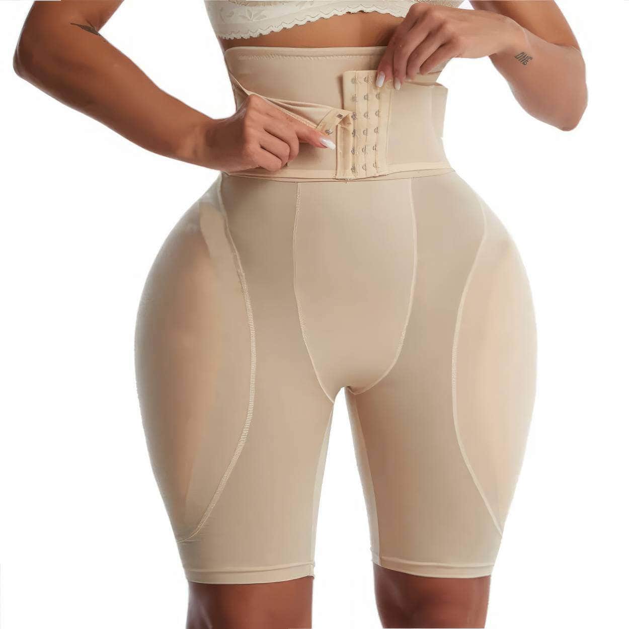 High Waist Trainer Body Shaper Padded Panty: Buttock Booty Hip Enhancer, Butt Shapers, Seamless Lift Up, Butt Lifter Control Panties