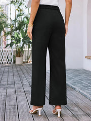 High Waist Wide Leg Pants