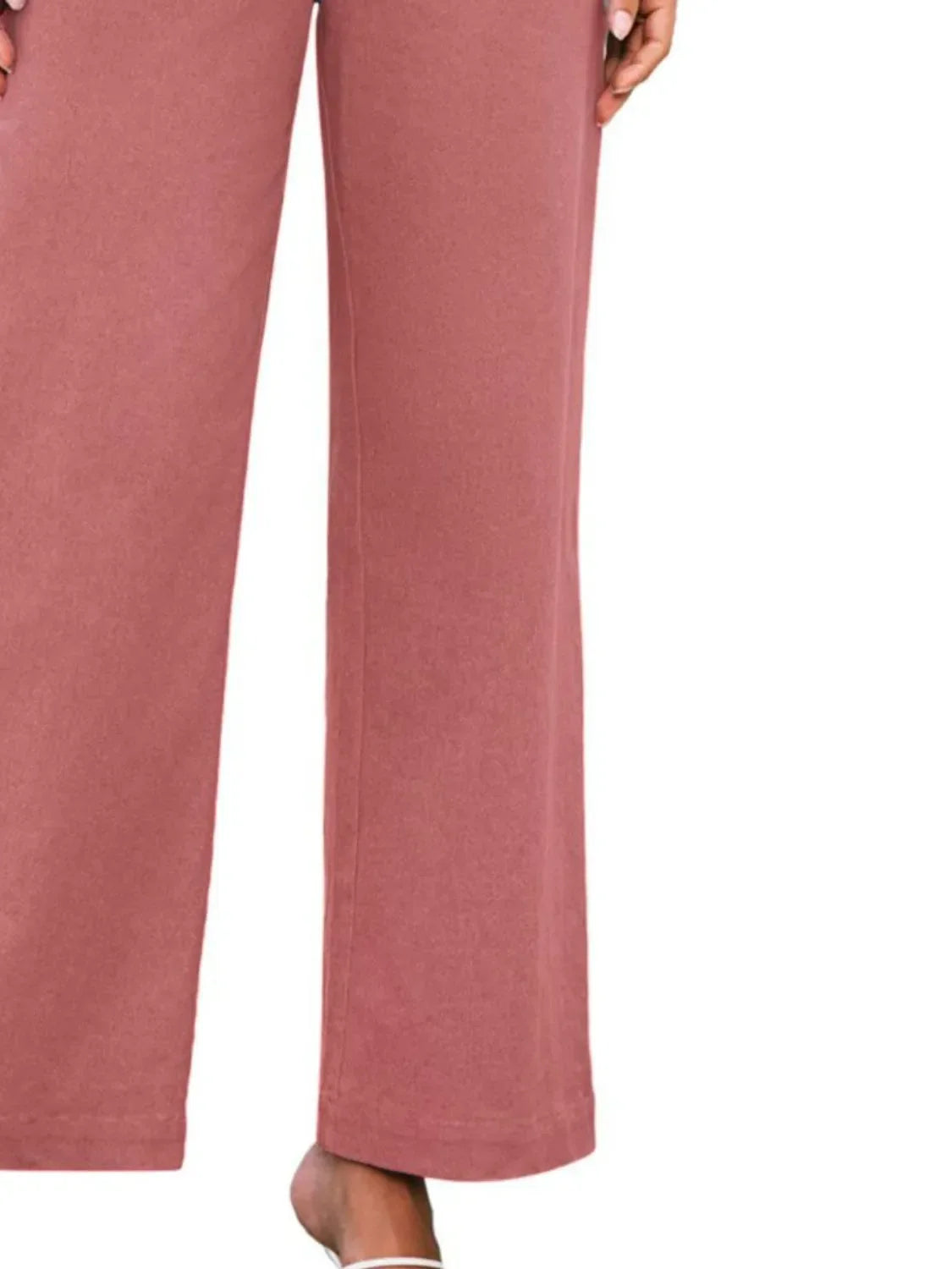 High Waist Wide Leg Pants