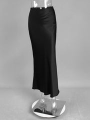 High-Waisted Maxi Skirt