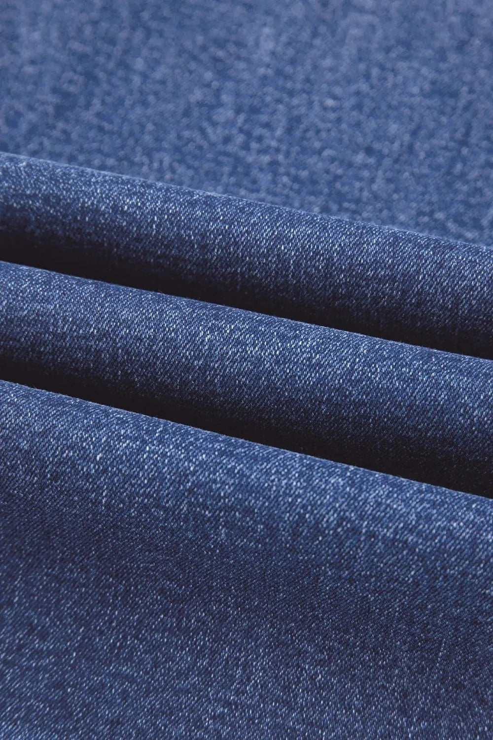 High-Waisted Wide-Leg Vintage Wash Jeans