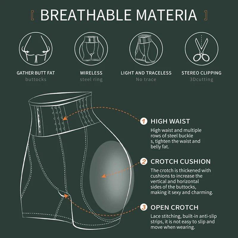Hourglass Body Shaping High Waist Trainer Shorts