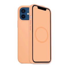 iPhone 12 Pro Max/12 Mini Liquid Silicone Case with MagSafe, Wireless Charging, and Drop Protection