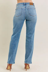 Judy Blue Full Size Hw Vintage Straight Jeans Plus Size