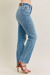 Judy Blue Full Size Hw Vintage Straight Jeans Plus Size