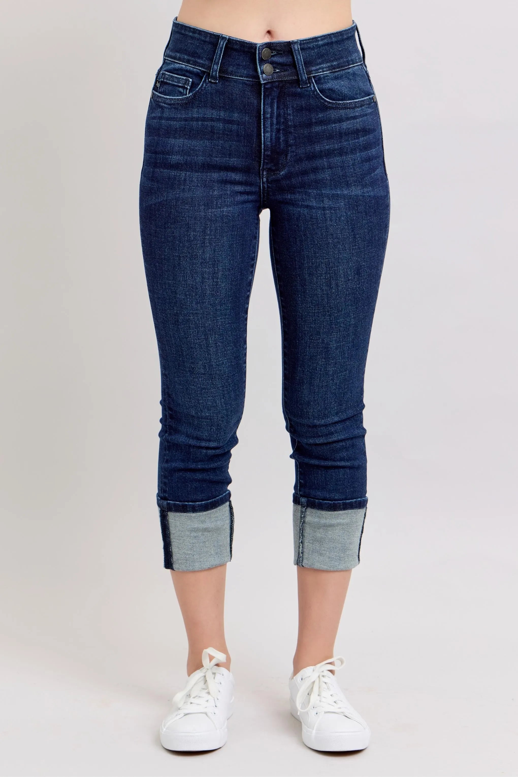 Judy Blue High-Waist Double Waist Band Skinny Jeans