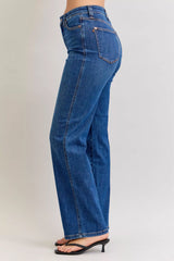 Judy Blue High Waist Tummy Control Straight Jeans