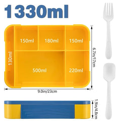 Kid's Sealed Compartment Lunch Boxes
