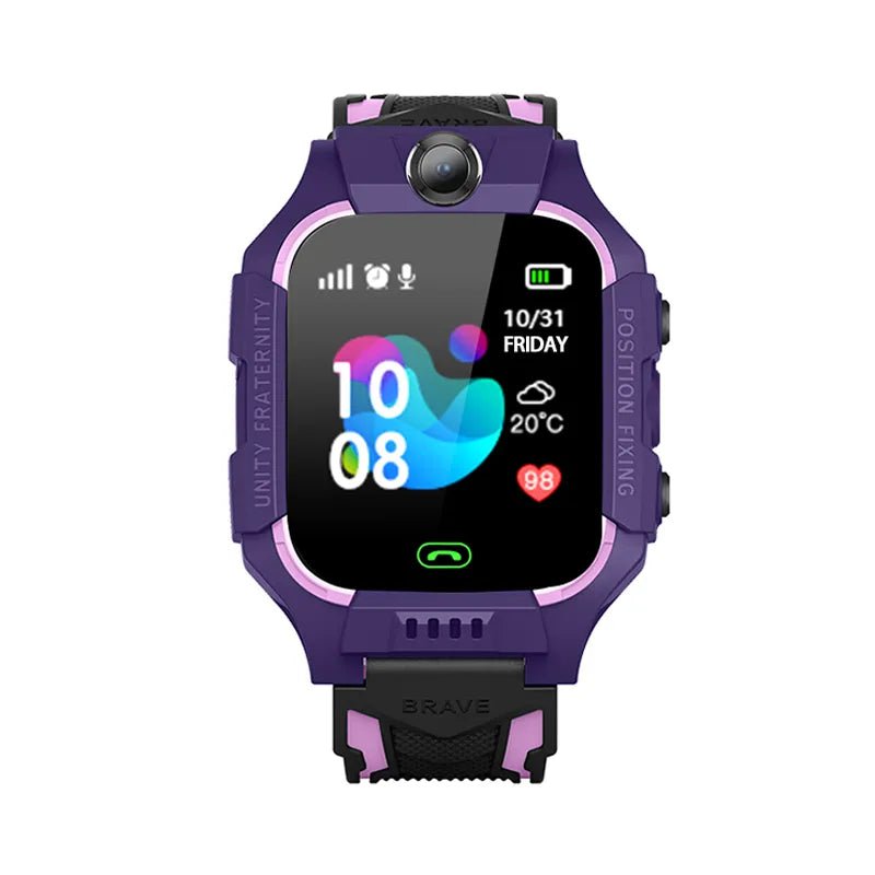 Kids GPS Tracker Watch Purple