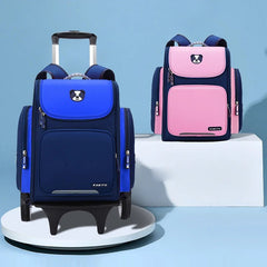 Kids' Rolling Backpack: Wheeled School Bag