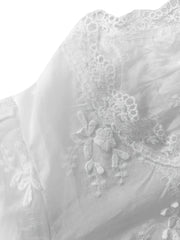 Lace Detail Button Up Shirt