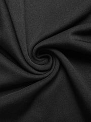 Lace Detail Long Sleeve Mini Dress