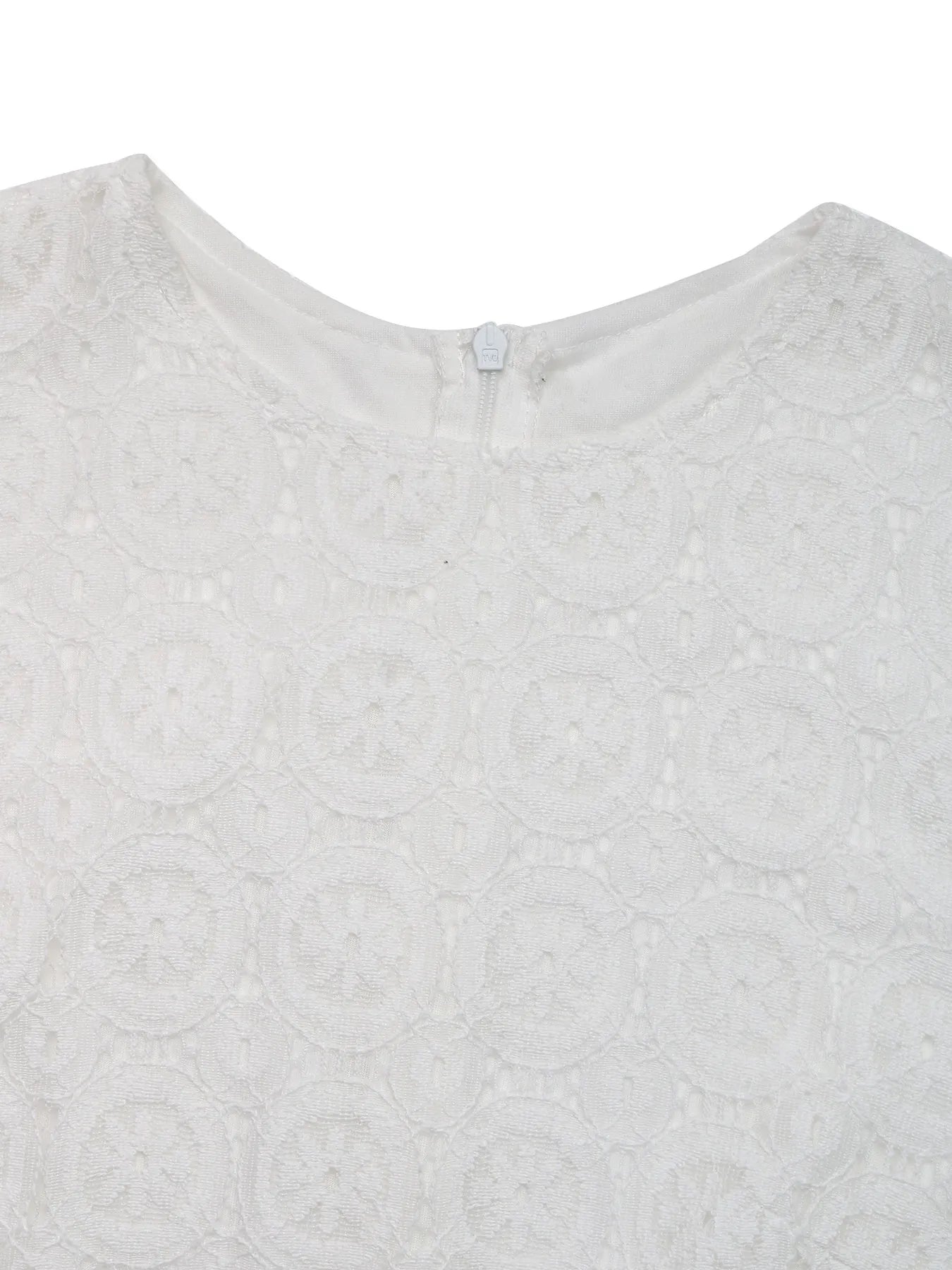 Lace Long Sleeve Midi Dress