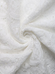 Lace Long Sleeve Midi Dress