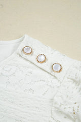 Lace Long Sleeve Mini Dress