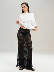 Lace Maxi Skirt