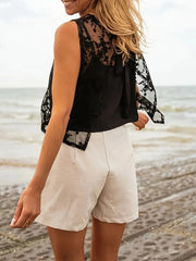 Lace Tie Back Tank