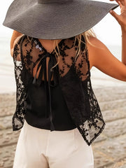 Lace Tie Back Tank