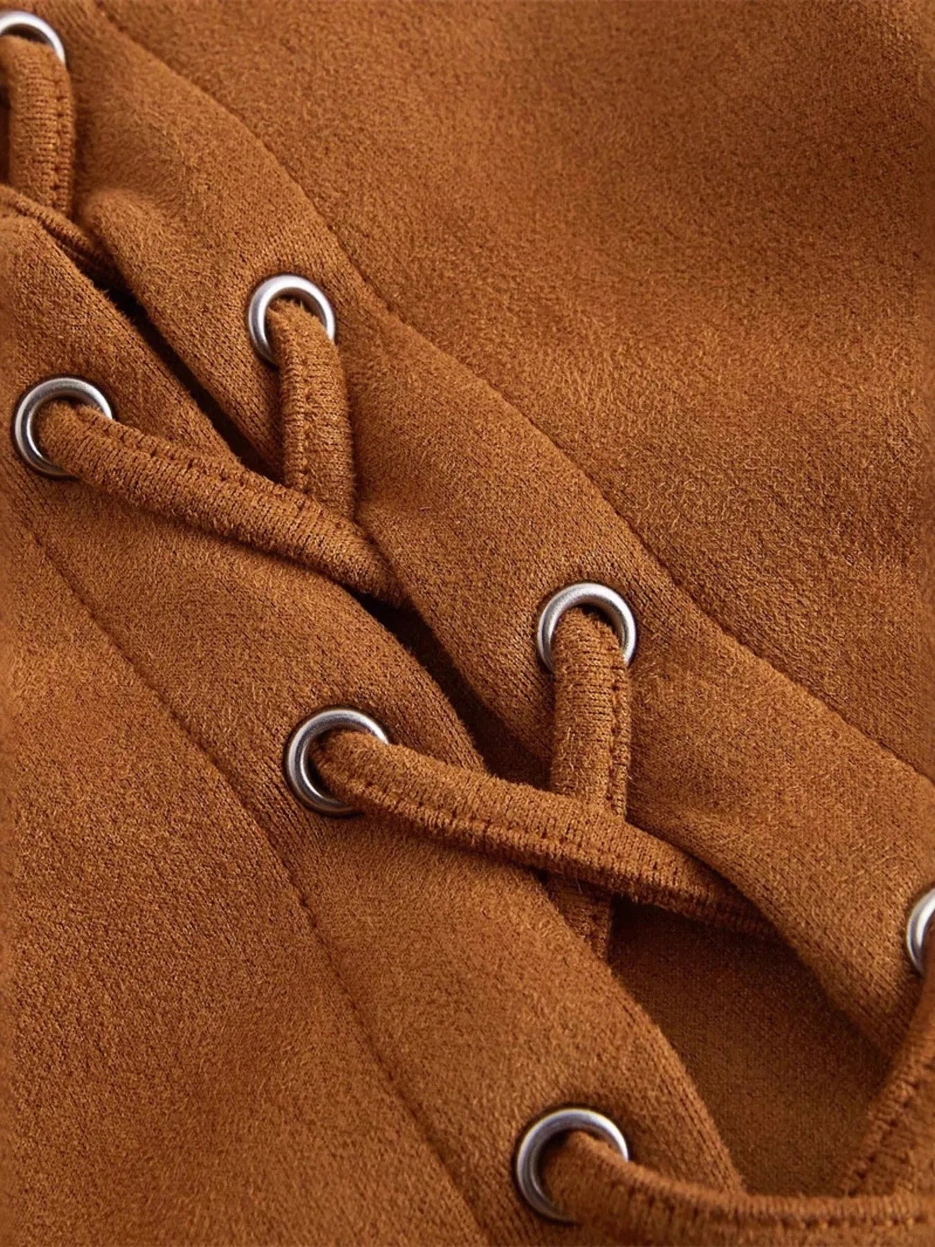 Lace Trim Peplum Cami