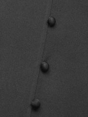 Lace V-Neck Long Sleeve Maxi Dress