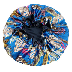 Large Reversible Women's Satin Bonnet Hat style1