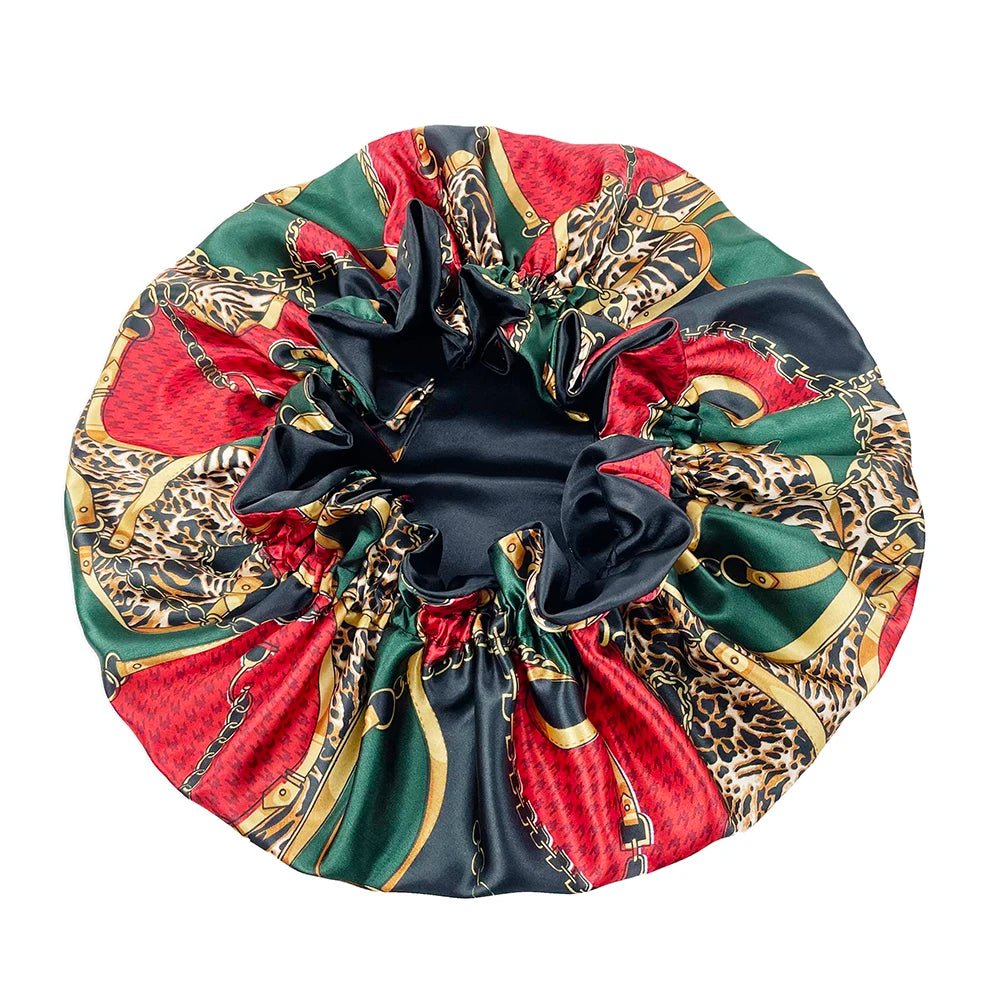 Large Reversible Women's Satin Bonnet Hat style3