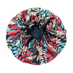 Large Reversible Women's Satin Bonnet Hat style5