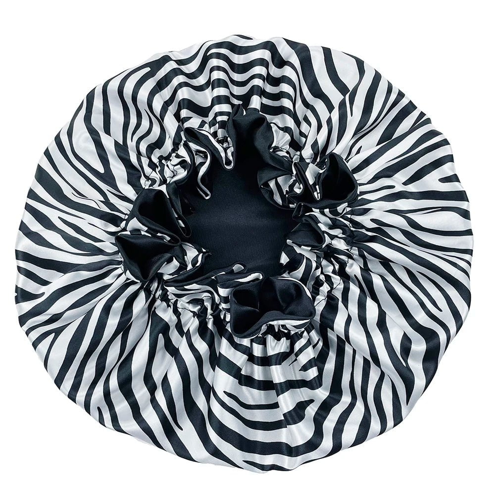 Large Reversible Women's Satin Bonnet Hat style6