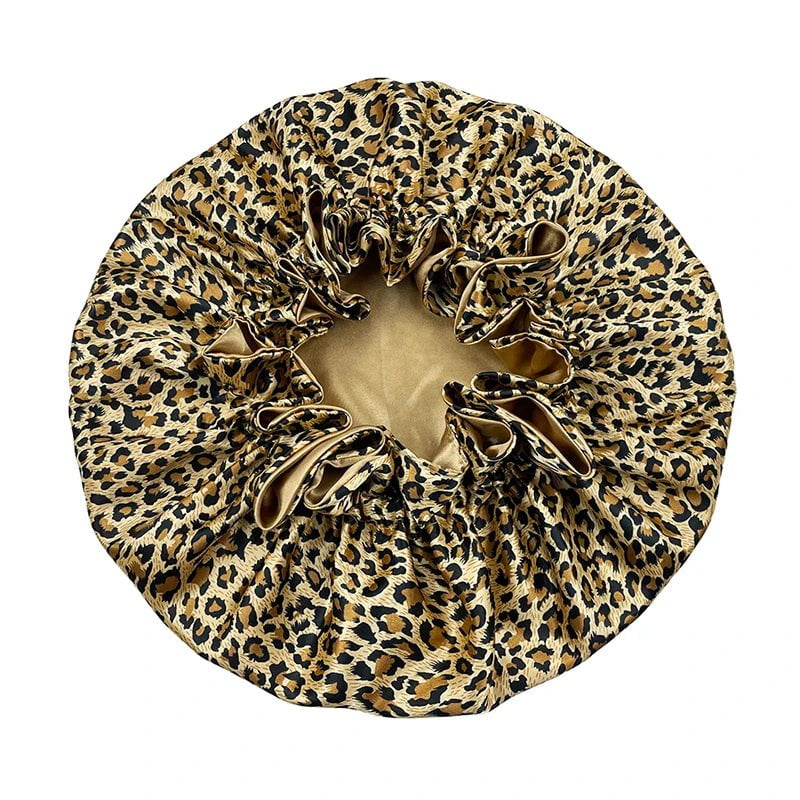 Large Reversible Women's Satin Bonnet Hat style7