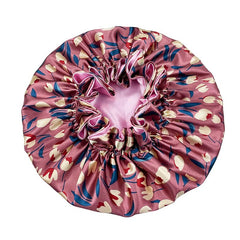 Large Reversible Women's Satin Bonnet Hat style8