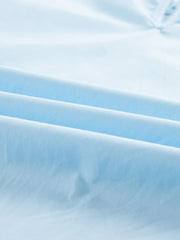 Layered Ric Rac Short Sleeve Filled Neck Blouse