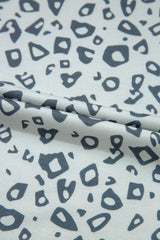 Leopard High Waist Side Bow Pants