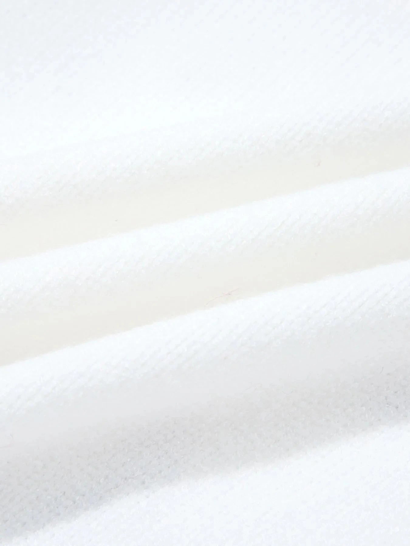 Letter Contrast Hem Round Neck Sweater