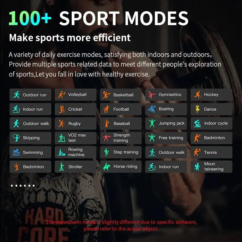 LIGE Women's Smart Watch: Full Touch Screen, Bluetooth Call, Waterproof