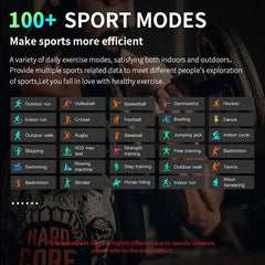 LIGE Women's Smart Watch: Full Touch Screen, Bluetooth Call, Waterproof