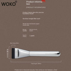Lightweight Face Contour Brush for Blending Cream Makeup Ultra Thin -1PCS