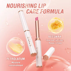 Lip Balm: Ever-changing Colors, Lips Plumper Oil, Moisturizing, Long Lasting with Natural Beeswax - Lip Gloss Makeup, Lip Care
