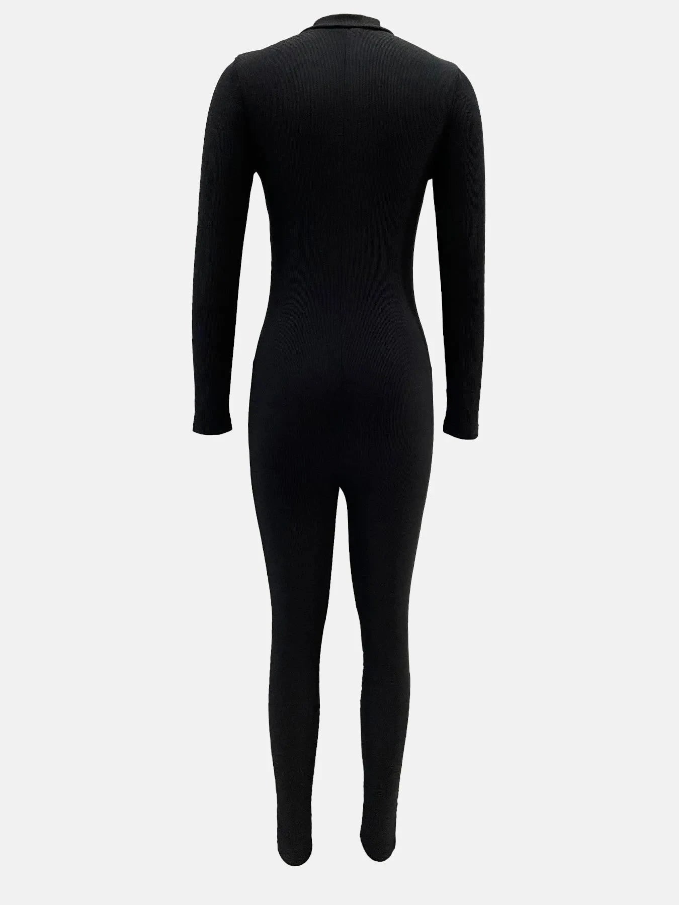 Long Sleeve Bodycon Jumpsuit