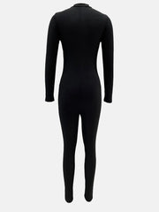 Long Sleeve Bodycon Jumpsuit
