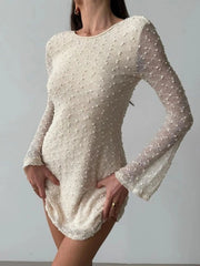 Long Sleeve Bodycon Mini Dress