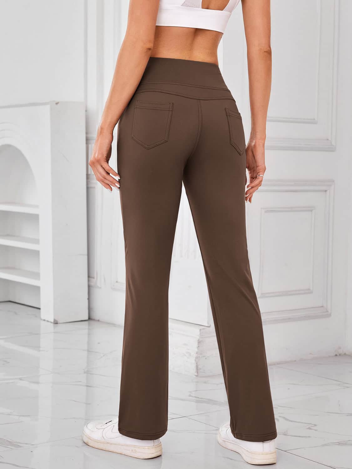 Lovelet High Waist Active Pants with Pockets