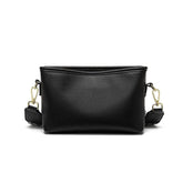 Luxury Bucket Crossbody Bag with Wide Strap