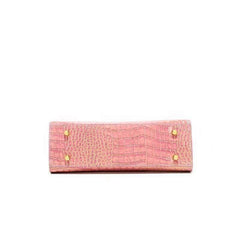 Luxury Exotic Crocodile Skin Leather Handbag