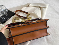 Luxury Shoulder Crossbody Chain Leather Purse