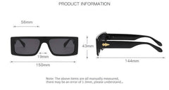 Luxury Transparent Square Eyewear