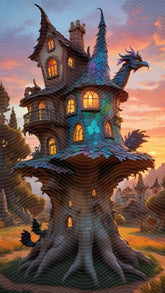 Magical Enchanted Tree House