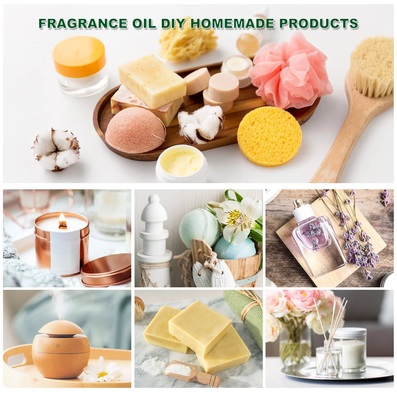 MAYJAM 35-Bottle Essential Oils Set for Humidifier: Lavender, Eucalyptus, Vanilla, Oregano, Neroli, Aroma Oil for DIY Making Candle