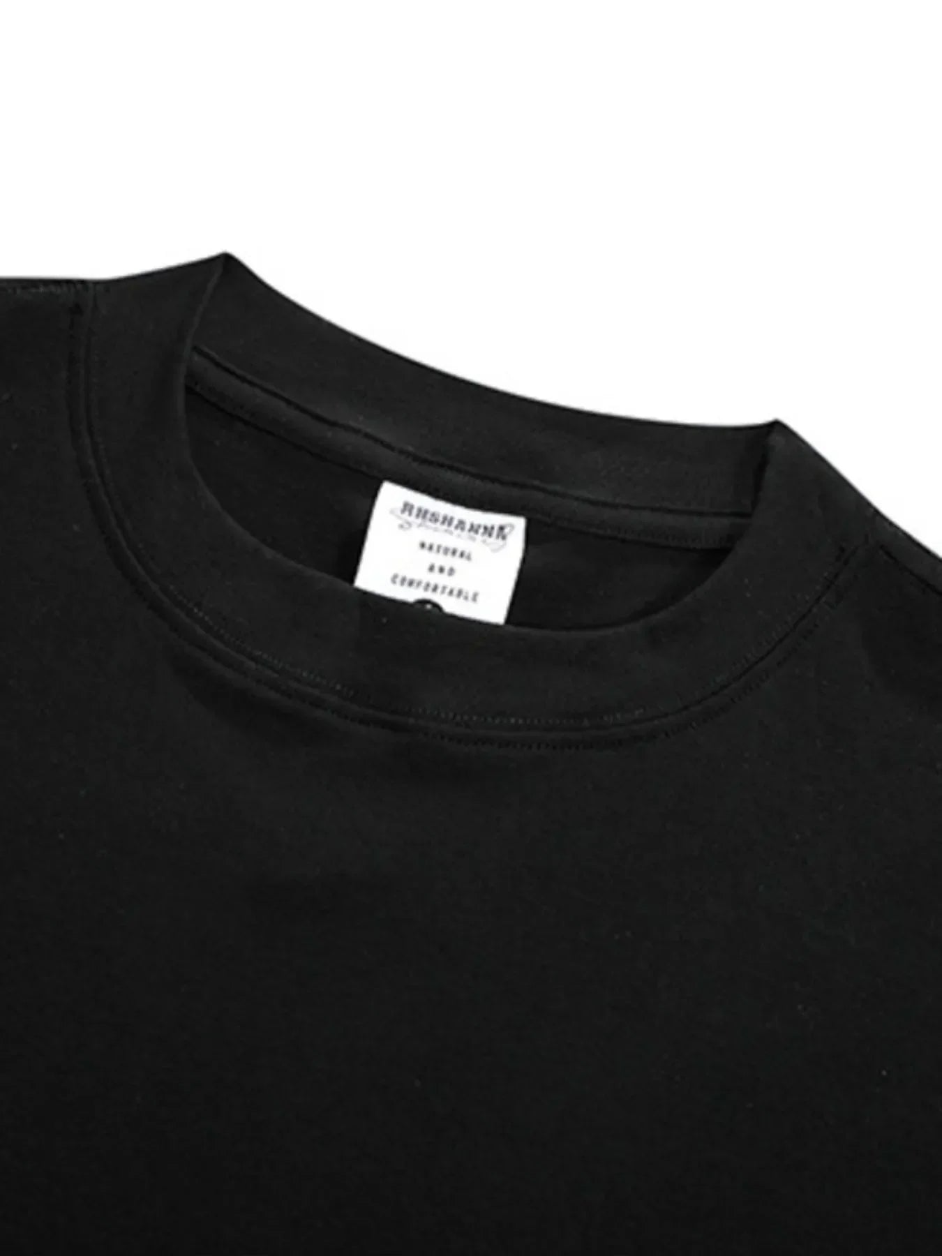 Men's Basic style Round Neck Solid T-Shirt